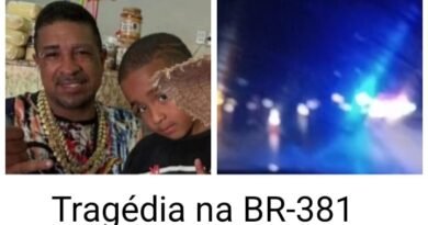 São Gonçalo do Rio Abaixo: acidente gravíssimo matou dois moradores de João Monlevade na BR-381