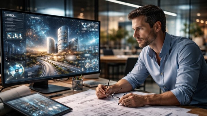 A inteligência artificial está mudando a arquitetura, mas a decisão continua sendo humana