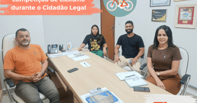 Câmara se reúne com grupo de ciclismo para alinhar primeira corrida do município
