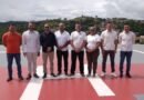 Vereadores de São Gonçalo do Rio Abaixo participam de inauguração do heliponto municipal, em marco do avanço na saúde