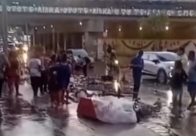 MULHER MORREU VÍTIMA DE ENXURRADA NO FINAL DA TARDE DE HOJE EM BH (OCORRÊNCIA EM ANDAMENTO)