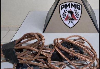 São Gonçalo do Rio Abaixo – Polícia Militar prendeu elemento que furtou cobre em empresa