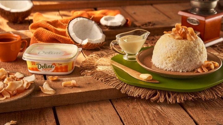 Cuscuz Doce de Arroz e Coco: receita cremosa para servir quentinha