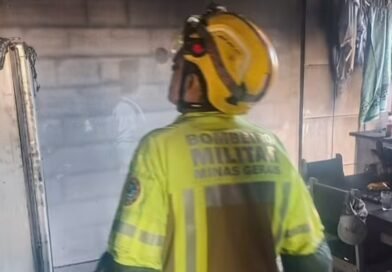 JOÃO MONLEVADE: INCÊNDIO EM RESIDÊNCIA NA MANHÃ DE HOJE