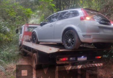 SÃO GONÇALO DO RIO ABAIXO – POLÍCIA MILITAR RECUPERA VEÍCULO FURTADO