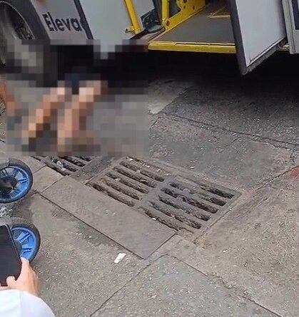 BELO HORIZONTE: VÍTIMA DE ATROPELAMENTO POR ÔNIBUS
