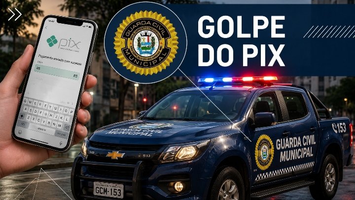 Guarda Civil de São Gonçalo do Rio Abaixo registra ocorrência de golpe do Pix que fez homem perder R$ 8 mil.
