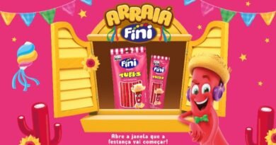 Fini aposta no sabor icônico de São João e lança Tubes Maçã do Amor