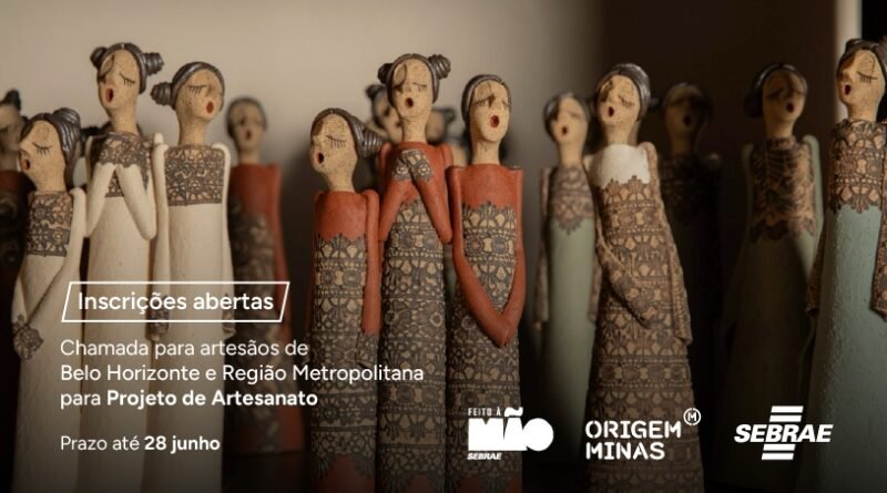 Sebrae Minas lança projeto para fortalecer o artesanato produzido em Belo Horizonte e Região Metropolitana
