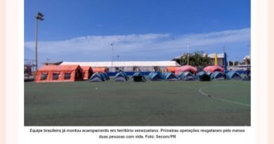 Missão do Governo do Brasil inicia operações de busca e resgate na Venezuela e será reforçada por quarto voo humanitário