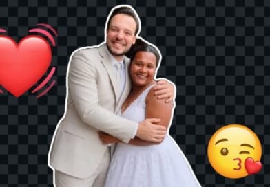 Gabriel Quintão casou com Cassiopeia Porto