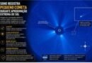 SOHO registra pequeno cometa durante aproximação extrema do Sol