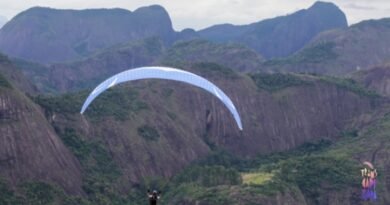 Atletas de seis países vão atravessar o Espírito Santo caminhando pelas montanhas e voando de parapente