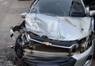 Motorista fica presa às ferragens após acidente na BR-040 e é resgatada pelo Corpo de Bombeiros em Sete Lagoas