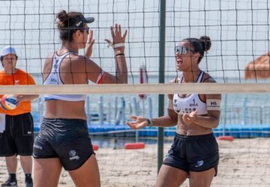 Dupla do Viva o Esporte conquista 5º lugar no Beach Pro Tour Futures, na China