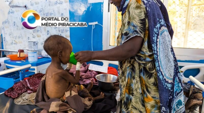 Uma em cada duas crianças deslocadas está desnutrida em Baidoa, na Somália, alerta Médicos Sem Fronteiras