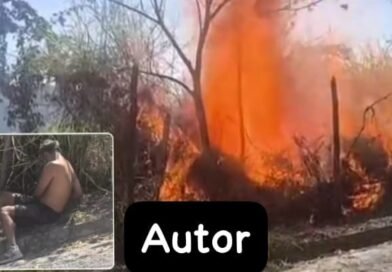 IBIRITÉ: HOMEM COLOCA FOGO EM MATA PARA LIMPAR LOTE E MOBILIZA O CORPO DE BOMBEIROS