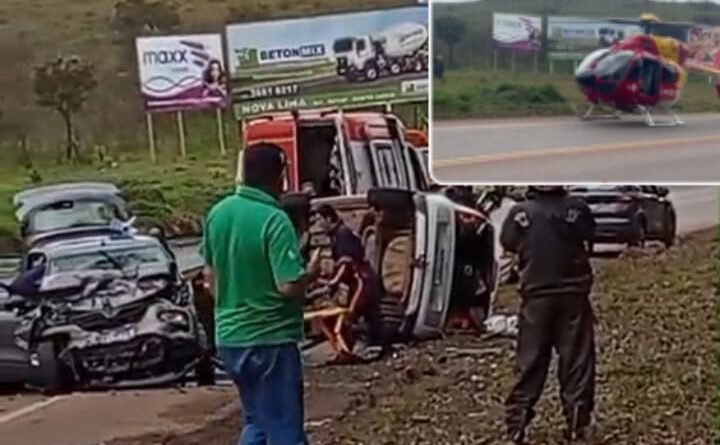 Rodovias Brasileiras, a MORTE 💀 anda a cavalo com uma foice, uma vítima fatal e três pessoas feridas na tarde de hoje em Itabirito (VÍDEO)