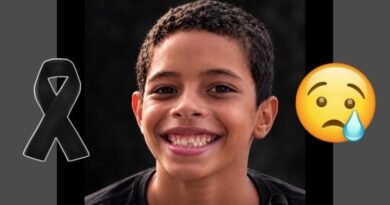 Nota de falecimento: Luis Gustavo de Oliveira Souza, de 11 anos de idade