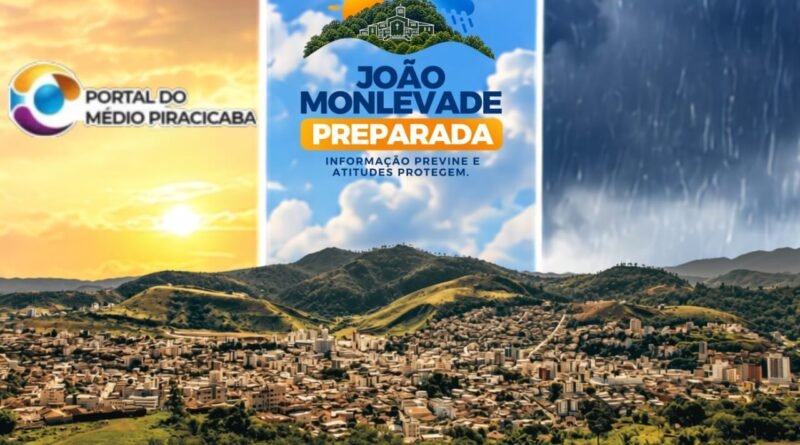 Prefeitura lança campanha “João Monlevade Preparada” com orientações sobre eventos climáticos