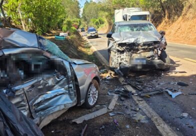CAMPOS GERAIS: QUATRO PESSOAS MORRERAM NO PRINCÍPIO DA TARDE DE HOJE EM GRAVÍSSIMO ACIDENTE NA MGC-369