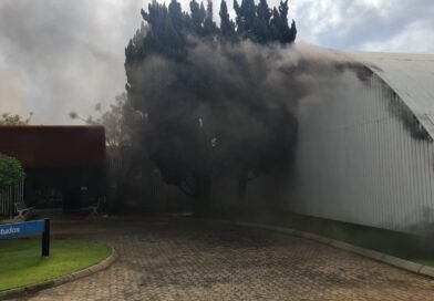 BH: incêndio em hospital na tarde de hoje (ocorrência em andamento)