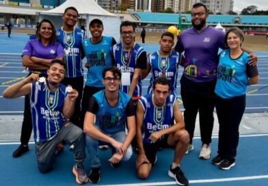 Atletas de Betim conquistam cinco medalhas no Campeonato Brasileiro Jovem de Atletismo Paralímpico
