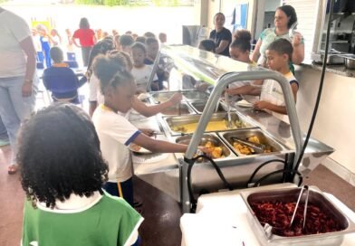 Escola de tempo integral de São Gonçalo mantém campanha permanente contra o desperdício de alimentos e água