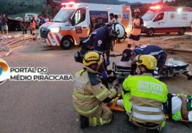 Acidente na BR-381 deixou dois trabalhadores mortos e outras duas pessoas feridas na tarde de hoje