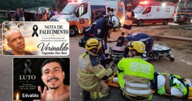 Bom Jesus do Amparo: Nova-381, vítimas do gravíssimo acidente na tarde de ontem foram identificadas