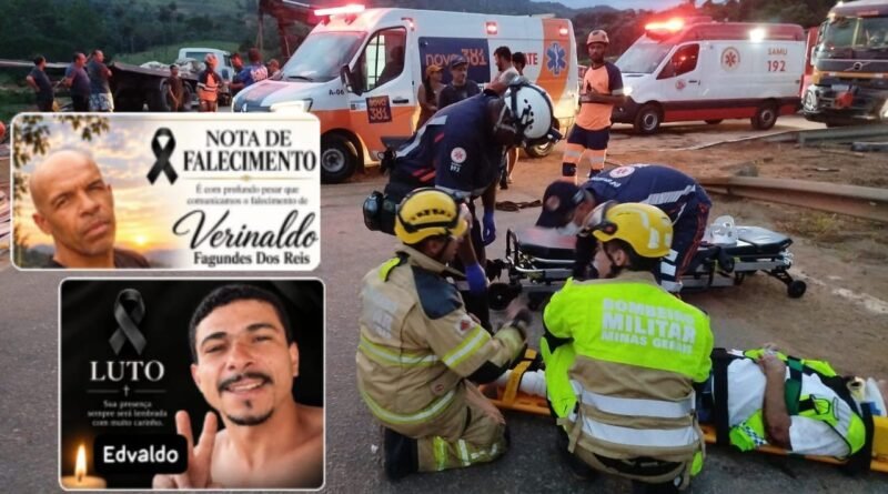 Bom Jesus do Amparo: Nova-381, vítimas do gravíssimo acidente na tarde de ontem foram identificadas