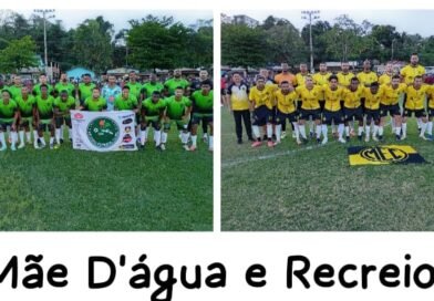 Mãe D’água está vencendo o Recreio pela final da Copa Integração em São Gonçalo do Rio Abaixo.