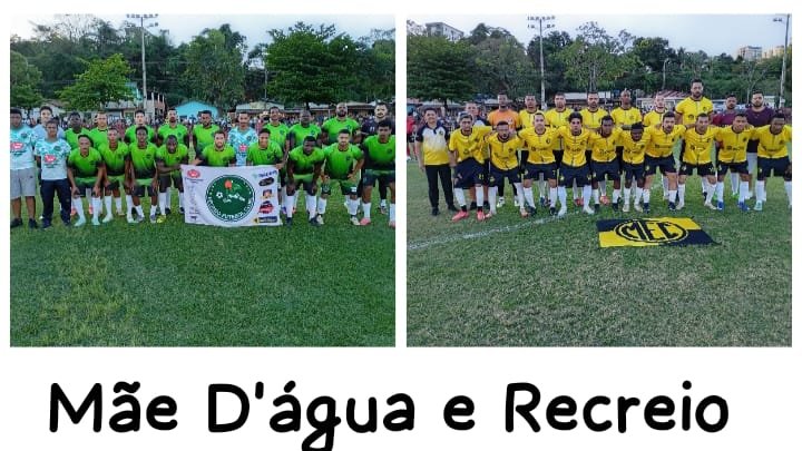 Mãe D’água está vencendo o Recreio pela final da Copa Integração em São Gonçalo do Rio Abaixo.