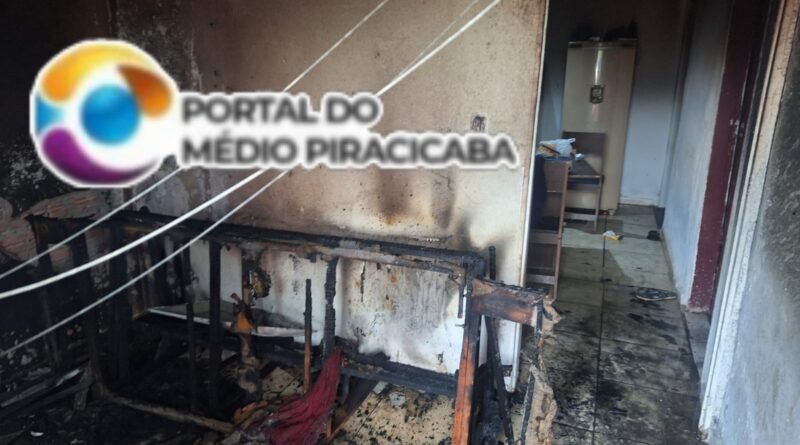 UBERABA: INCÊNDIO EM RESIDÊNCIA DEIXA UMA ADOLESCENTE FERIDA