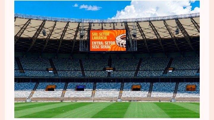 Sistema Fecomércio MG, por meio do Sesc e do Senac, firma parceria para nomear setor do Mineirão