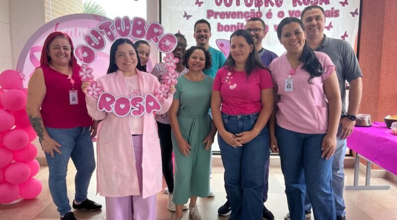 Outubro Rosa mobiliza unidades de saúde e amplia ações de prevenção em São Gonçalo do Rio Abaixo